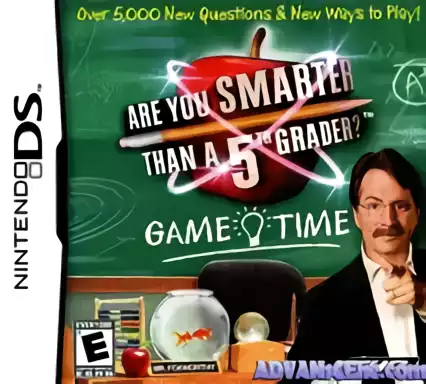 Image n° 1 - box : Are you Smarter than a 5th Grader - Game Time (Trimmed 247 Mbit)(Intro)
